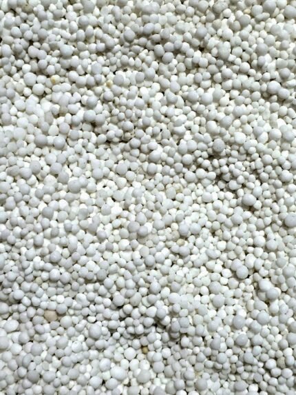 Granular urea fertilizer prills